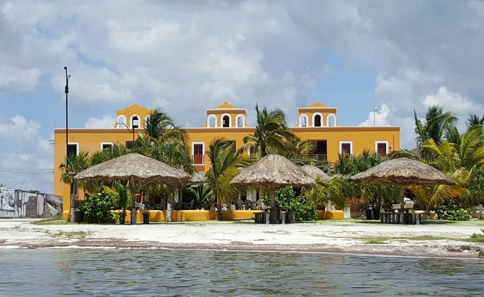 Hotel Perla Del Mar Champoton Bagian luar foto