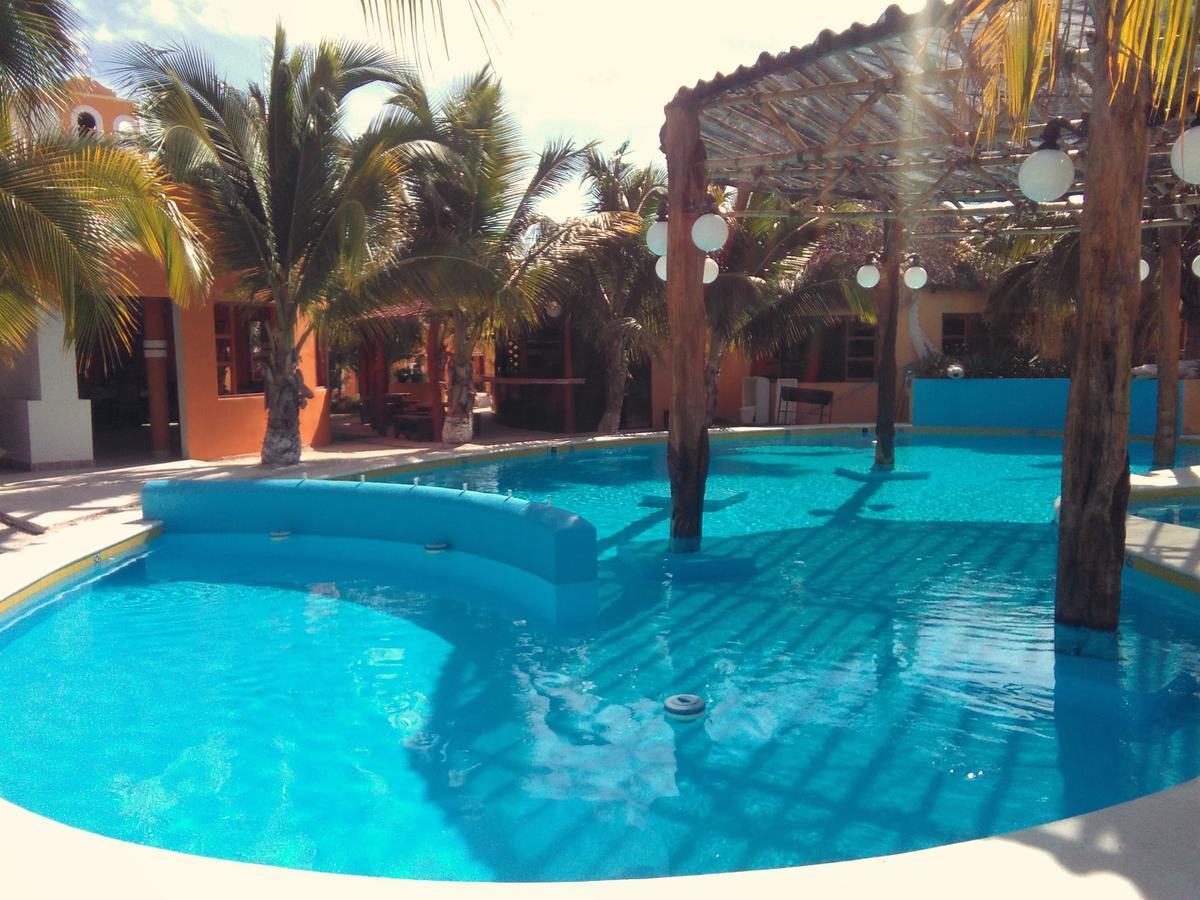 Hotel Perla Del Mar Champoton Bagian luar foto